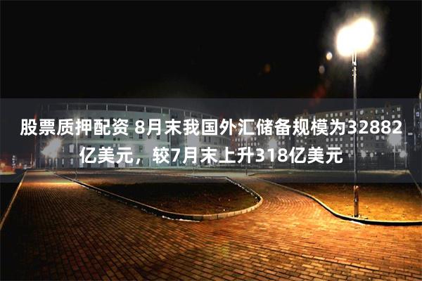 股票质押配资 8月末我国外汇储备规模为32882亿美元，较7月末上升318亿美元