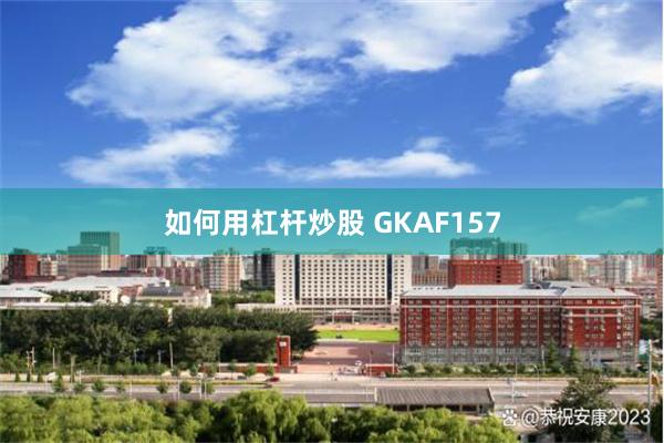 如何用杠杆炒股 GKAF157