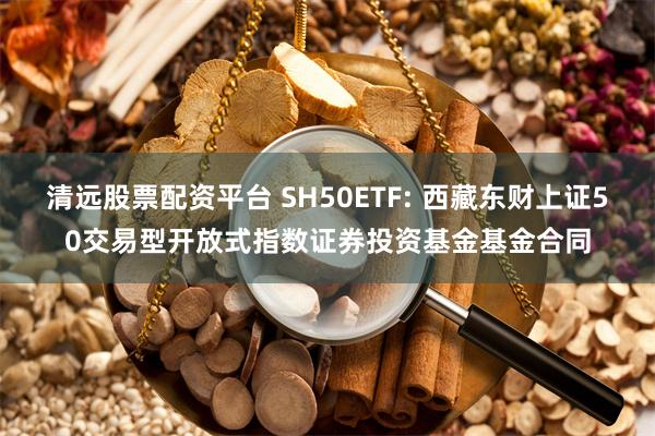 清远股票配资平台 SH50ETF: 西藏东财上证50交易型开放式指数证券投资基金基金合同