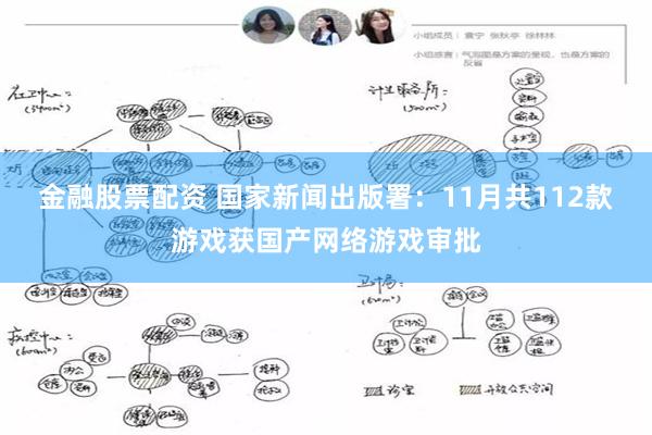 金融股票配资 国家新闻出版署：11月共112款游戏获国产网络游戏审批