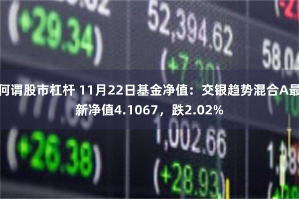 何谓股市杠杆 11月22日基金净值：交银趋势混合A最新净值4.1067，跌2.02%